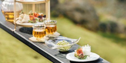 この冬限定開催！「界 秋保」の幻想的ライトアップ＆茶会アフタヌーンティー