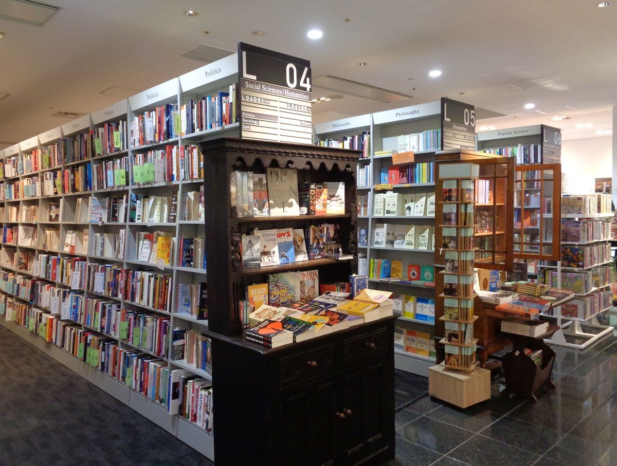 洋書売り場