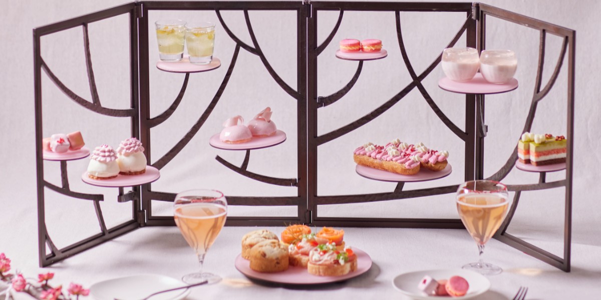 「リゾナーレ熱海」の絶景特等席で春の訪れを楽しむ「梅ひらくアフタヌーンティー」