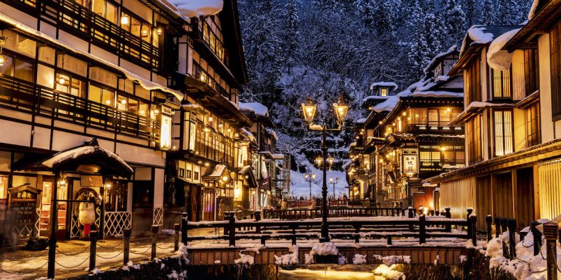 尾花沢・銀山温泉