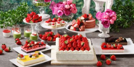 【グランドニッコー東京 台場】旬のイチゴ4種が食べ放題！デザートブッフェ付きの「冬のプリフィックスランチ」が豪華すぎる！