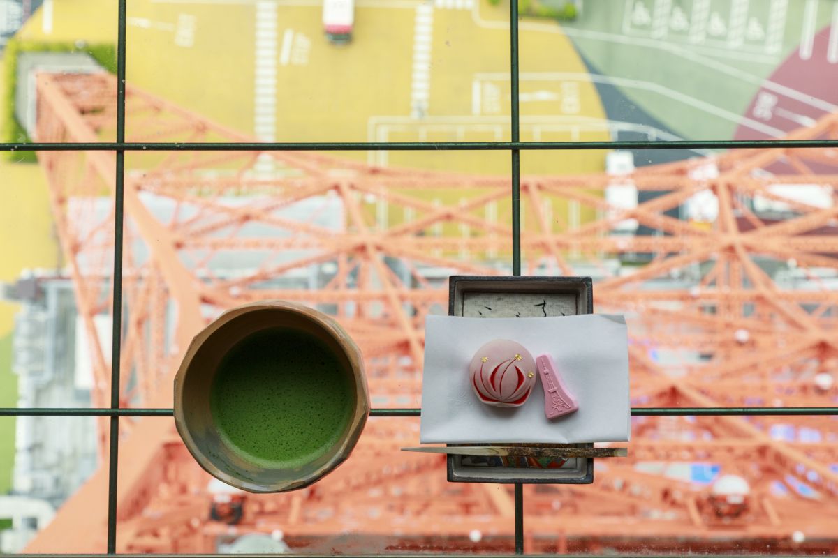 東京タワー「朝茶の湯」