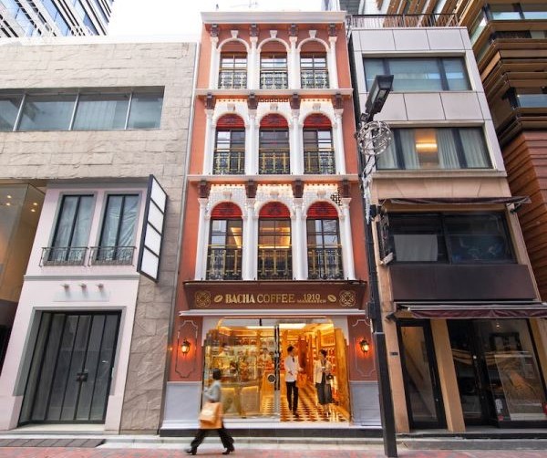 「Bacha Coffee 銀座」の外観（提供：Bacha Coffee銀座）