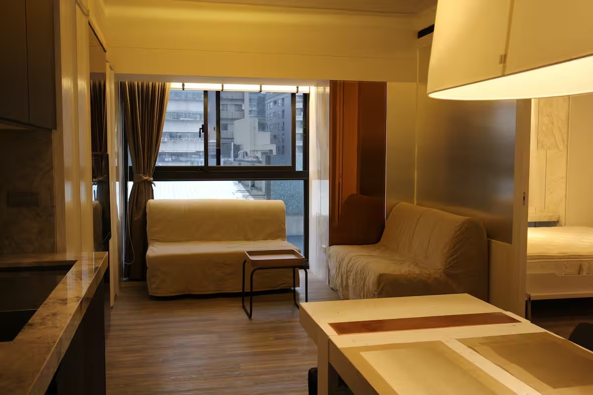 リビング／Photo：Airbnb