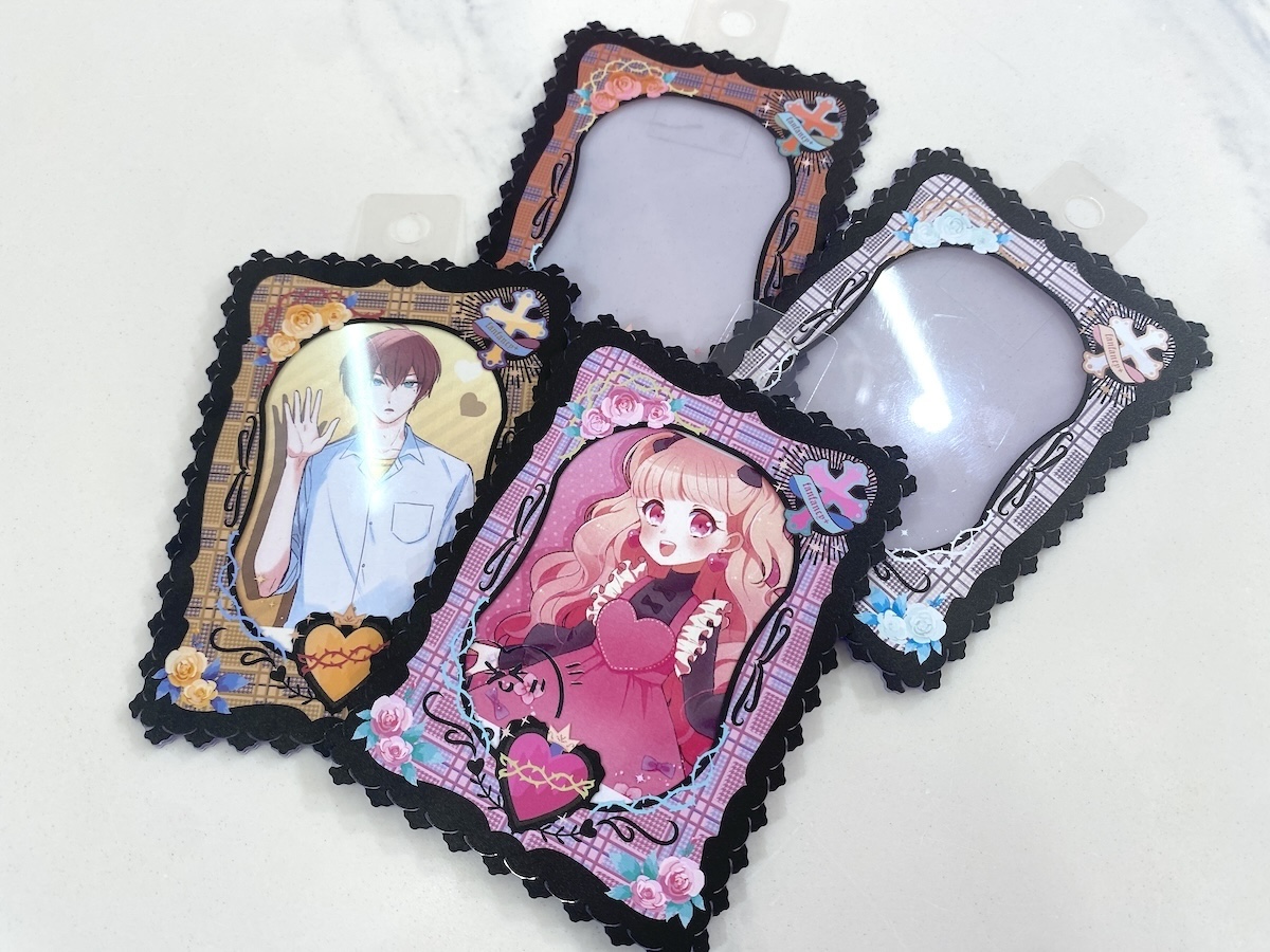 「fanfancy+ with GiGO 池袋3号館」硬質カードケース カードサイズ ジーザスハートチェック