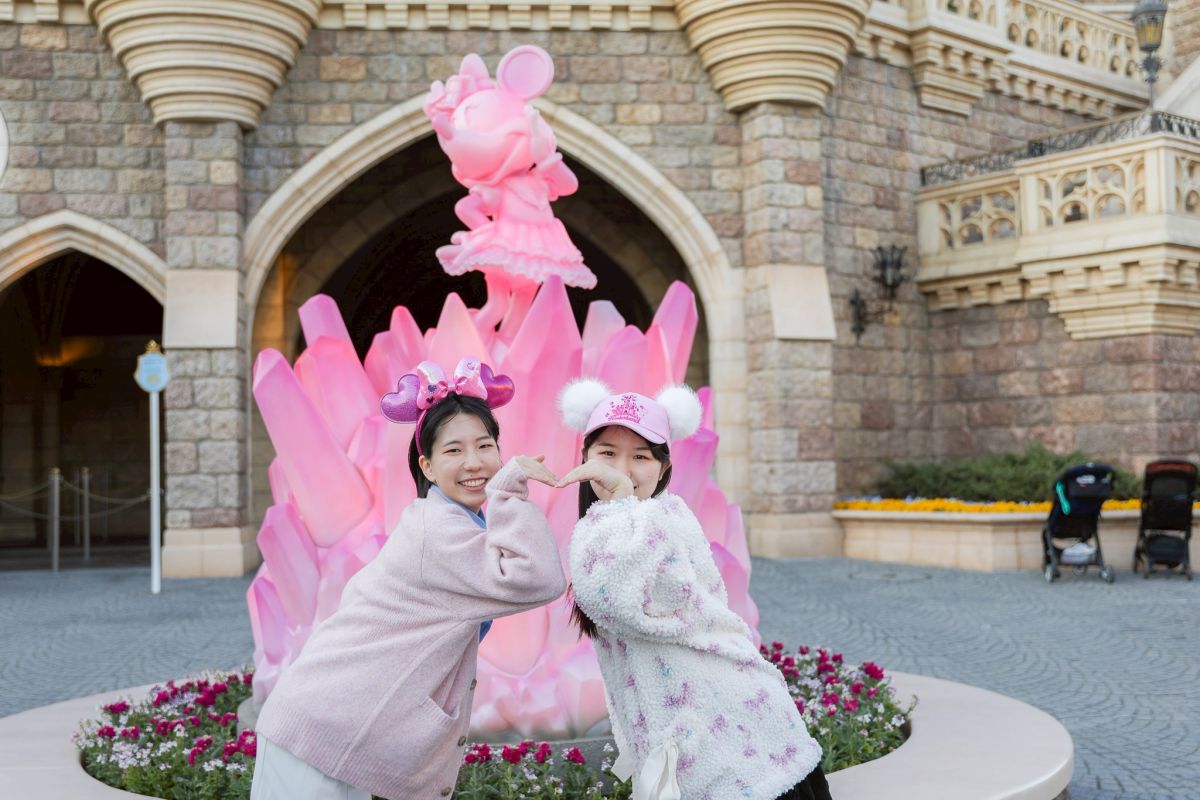 シンデレラ城裏