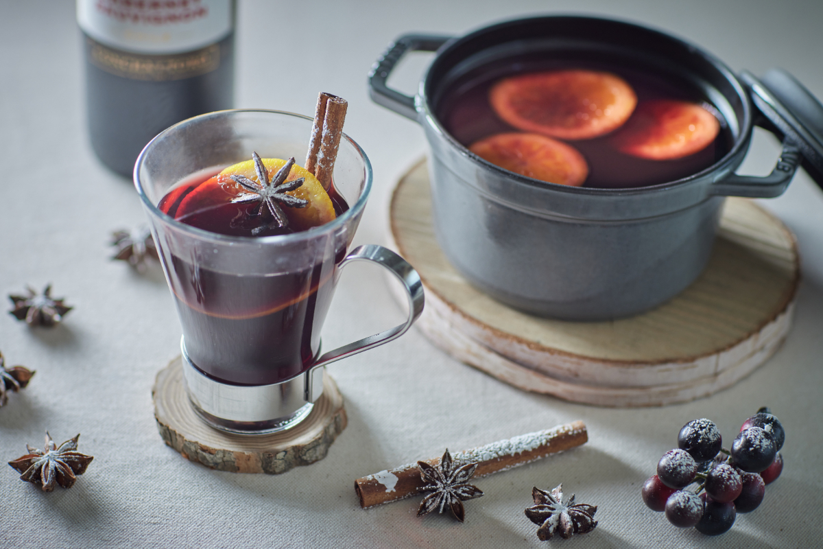 「雪降るホットワイン」