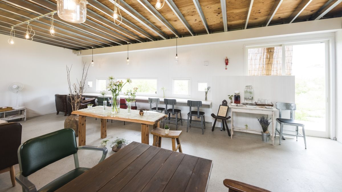 くろいちごcaf&eacute;　営業時間などは浦部農園と同じ