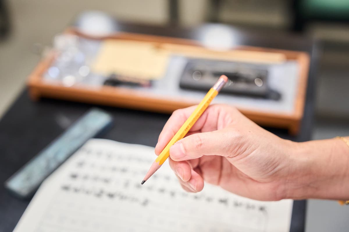 写経は鉛筆でもOK