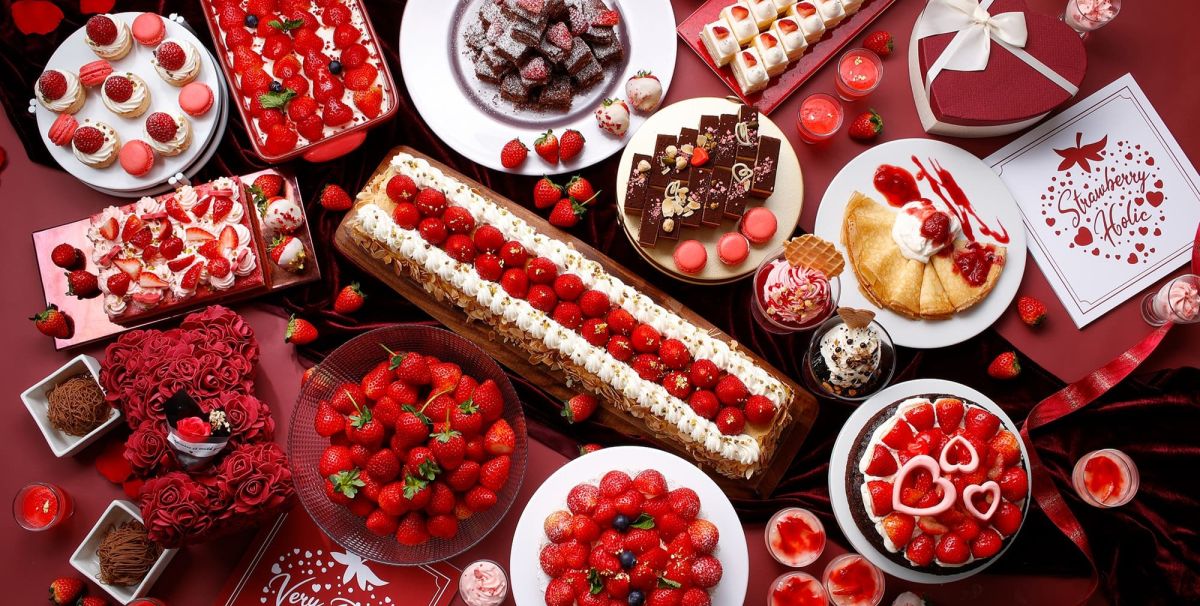 【ホテル インターコンチネンタル 東京ベイ】「ストロベリーホリックスイーツブッフェ」