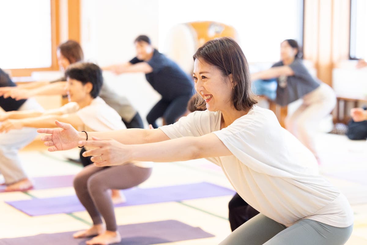 太ももがぷるぷるしているのは筋肉に効いているから。ただし無理はせずに