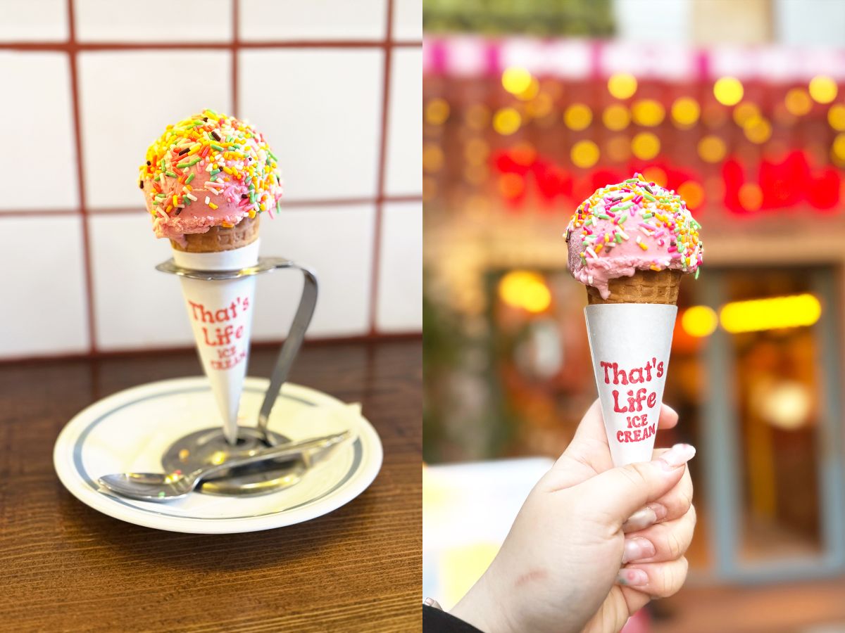 「ICE CREAM ベリーストロベリー」  520円、「COLOR SPRAY」100円