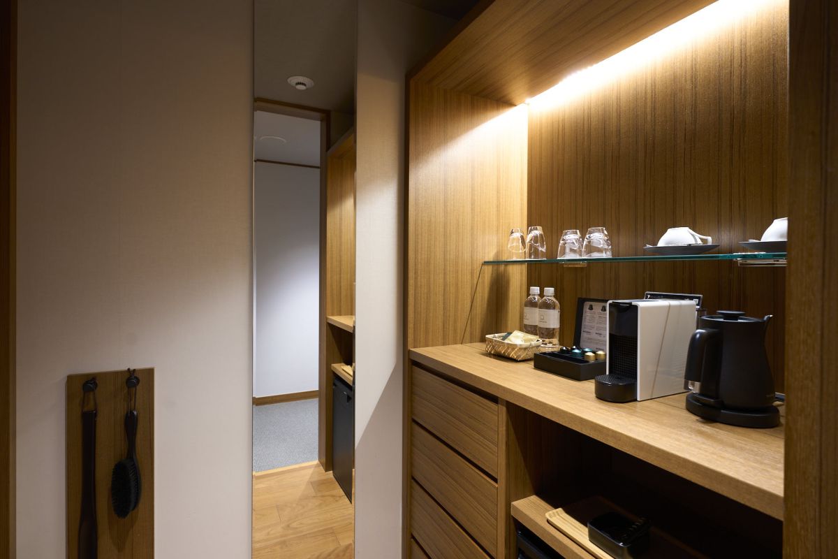 クローゼットとミニバー