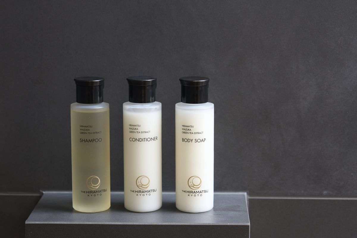 「THE HIRAMATSU 京都」オリジナルのアメニティ