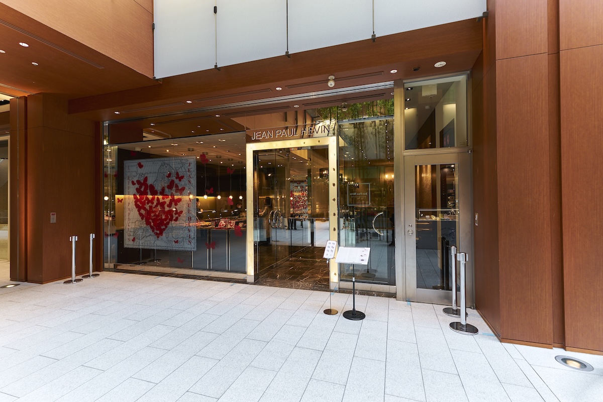 「ジャン＝ポール・エヴァン 東京ミッドタウン店」の外観
