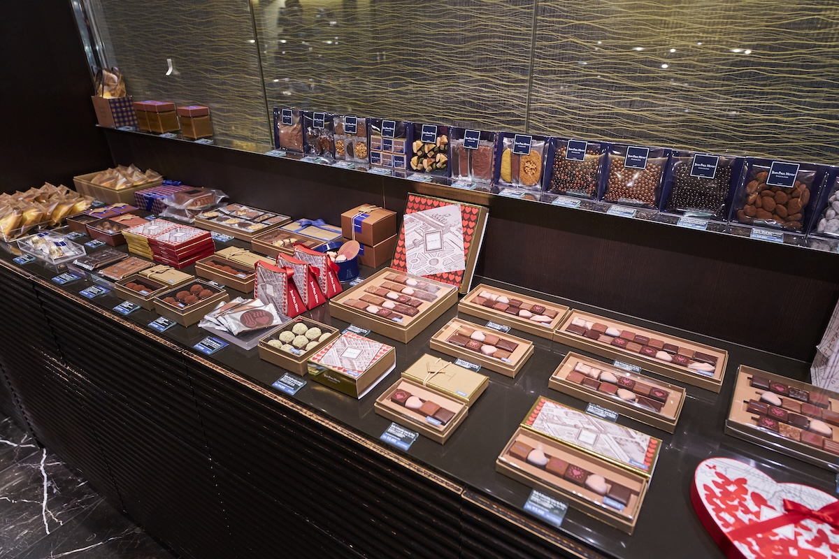 ブティック店内、ギフト商品陳列イメージ