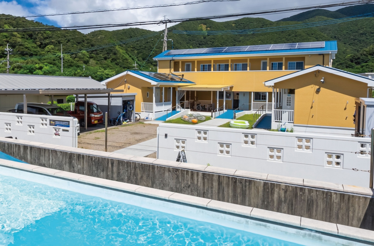 完全バリアフリーの施設は赤ちゃんから高齢者まで幅広く利用できる