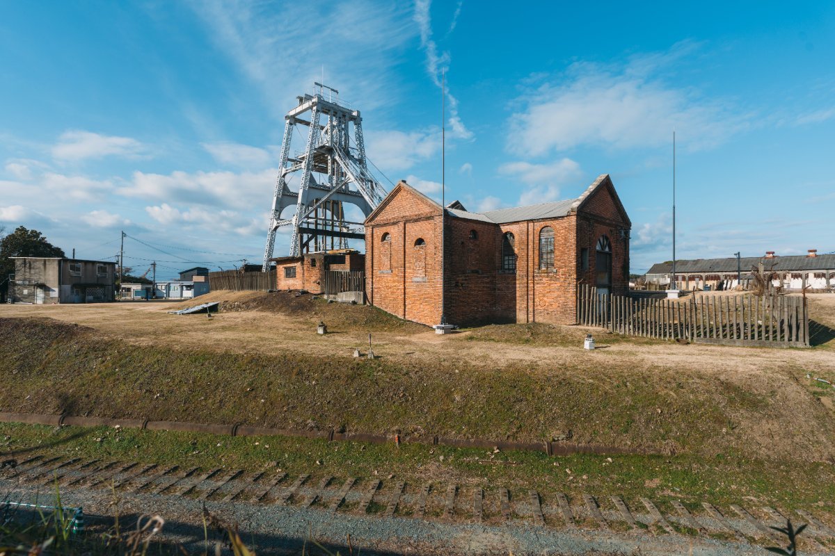三池炭鉱専用鉄道敷跡