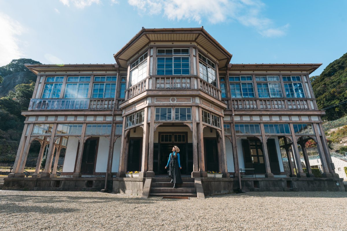 「旧鹿児島紡績所技師館（異人館）」