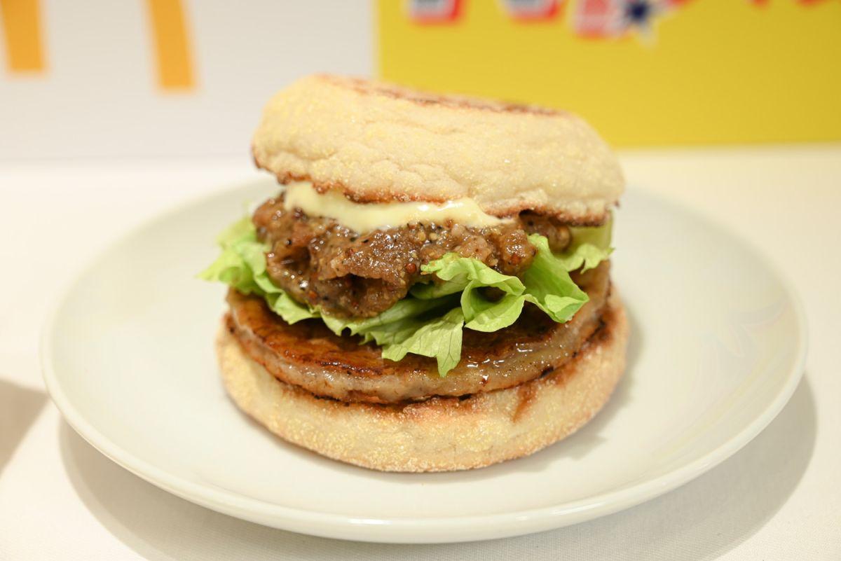 マフィンと食感と塩加減が、通常の