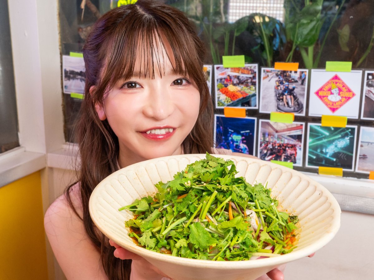 「パクチースーラー麺」  1150円