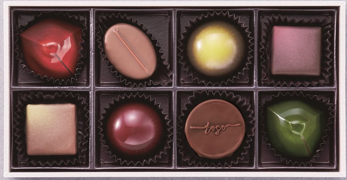 ショコラティエ マサール バイ トウゴ マツダ「ボンボンショコラボックス トーゴ」5400円