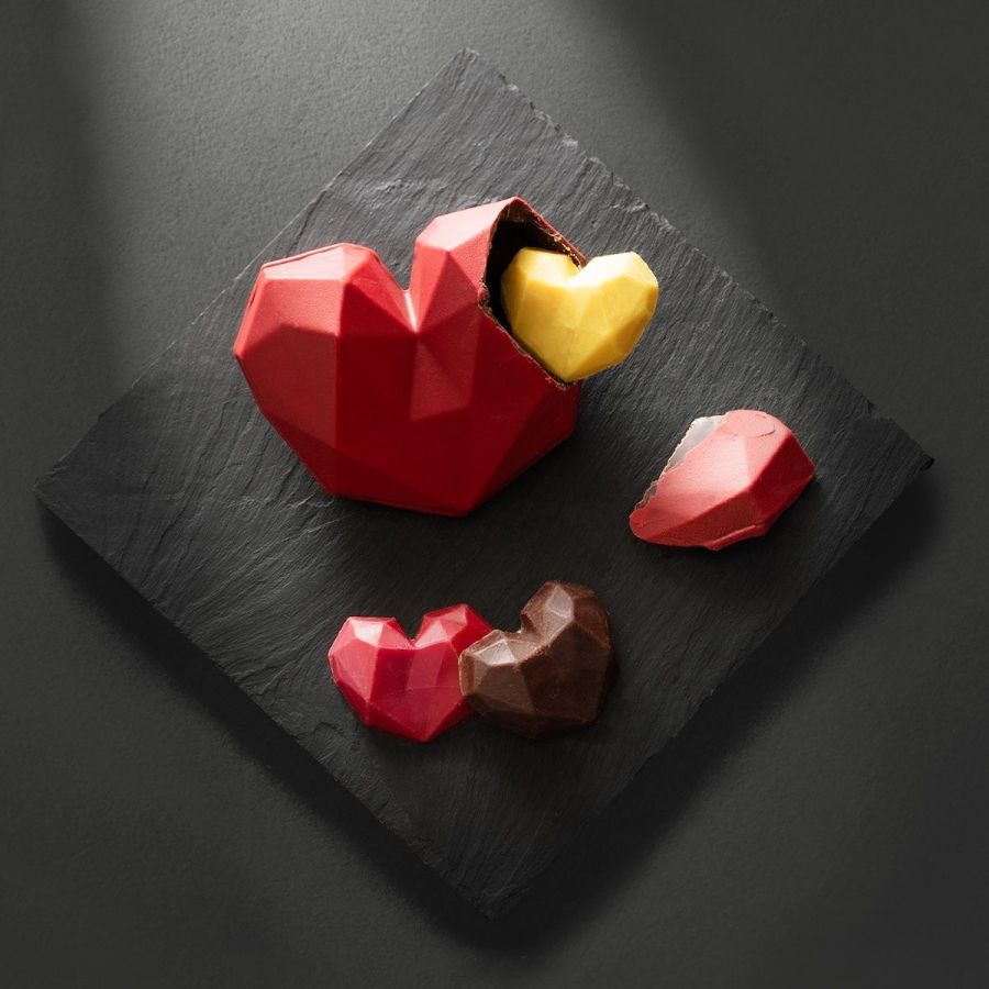 bub&oacute; BARCELONA「チョコスカルプチャー ジュエル ハート」3590円