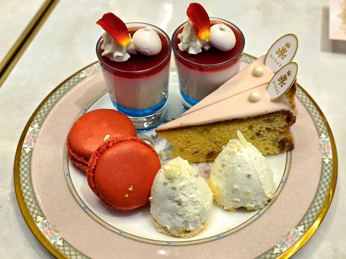 アフタヌーンティー上段