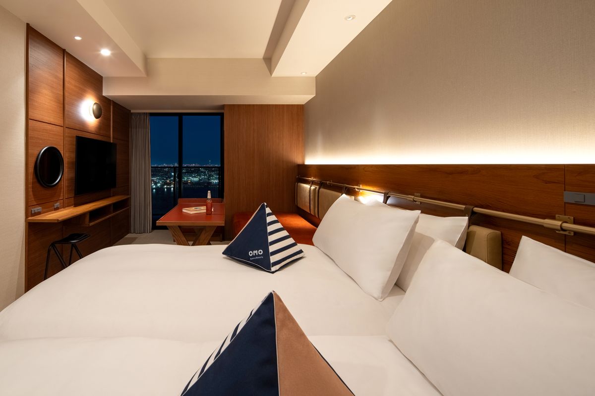 客室「デラックスツインルーム」（定員3名）