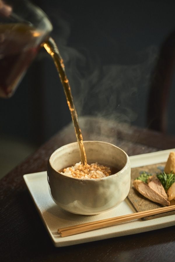 紅茶のお茶漬け