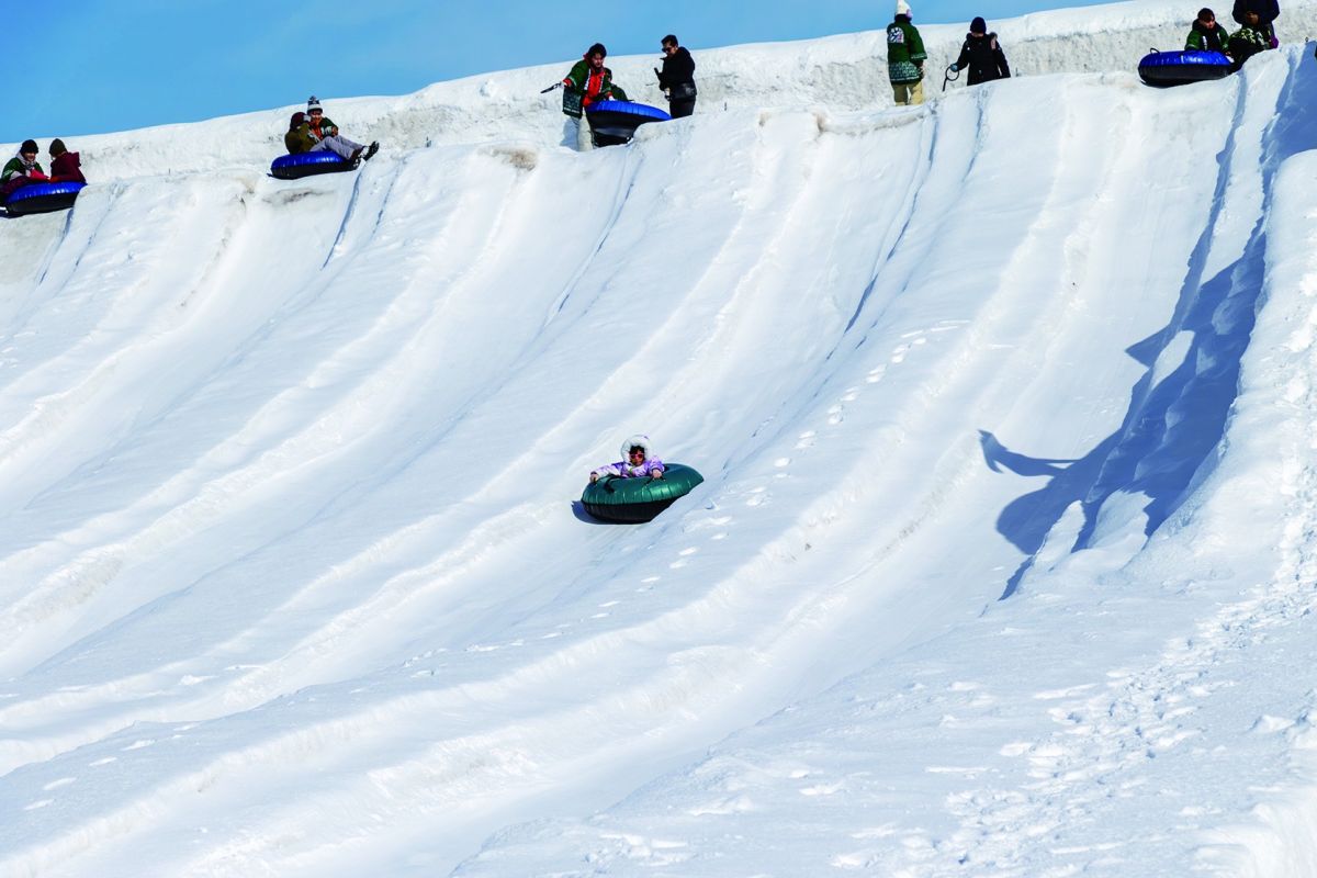 雪まつりつどーむ会場