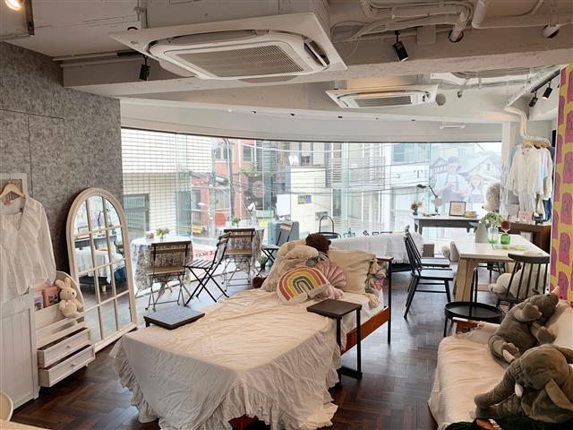 「ハラジュク201cafe」店内
