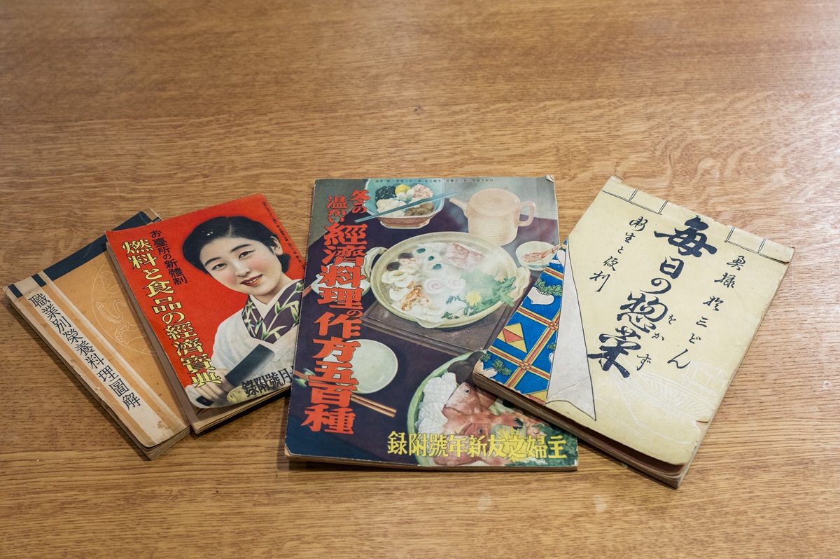 酒造りだけでなく、酒に関わる食文化の資料も