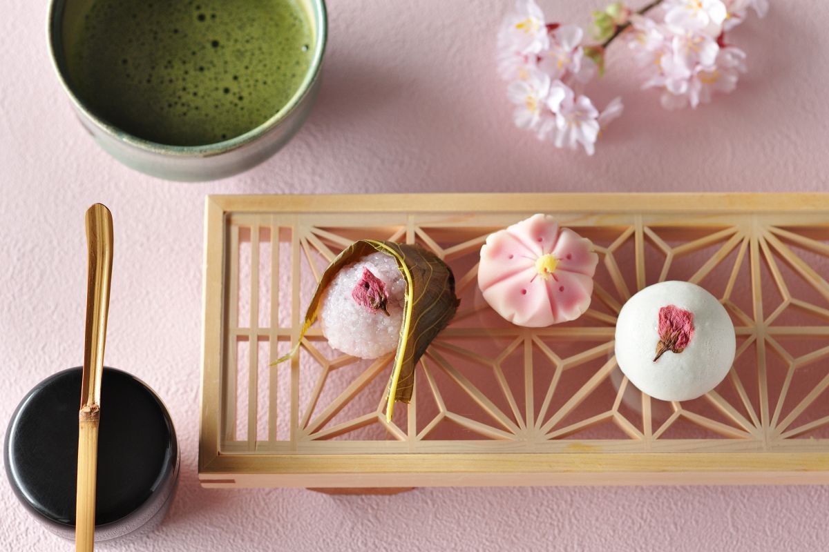 野点セットと和菓子