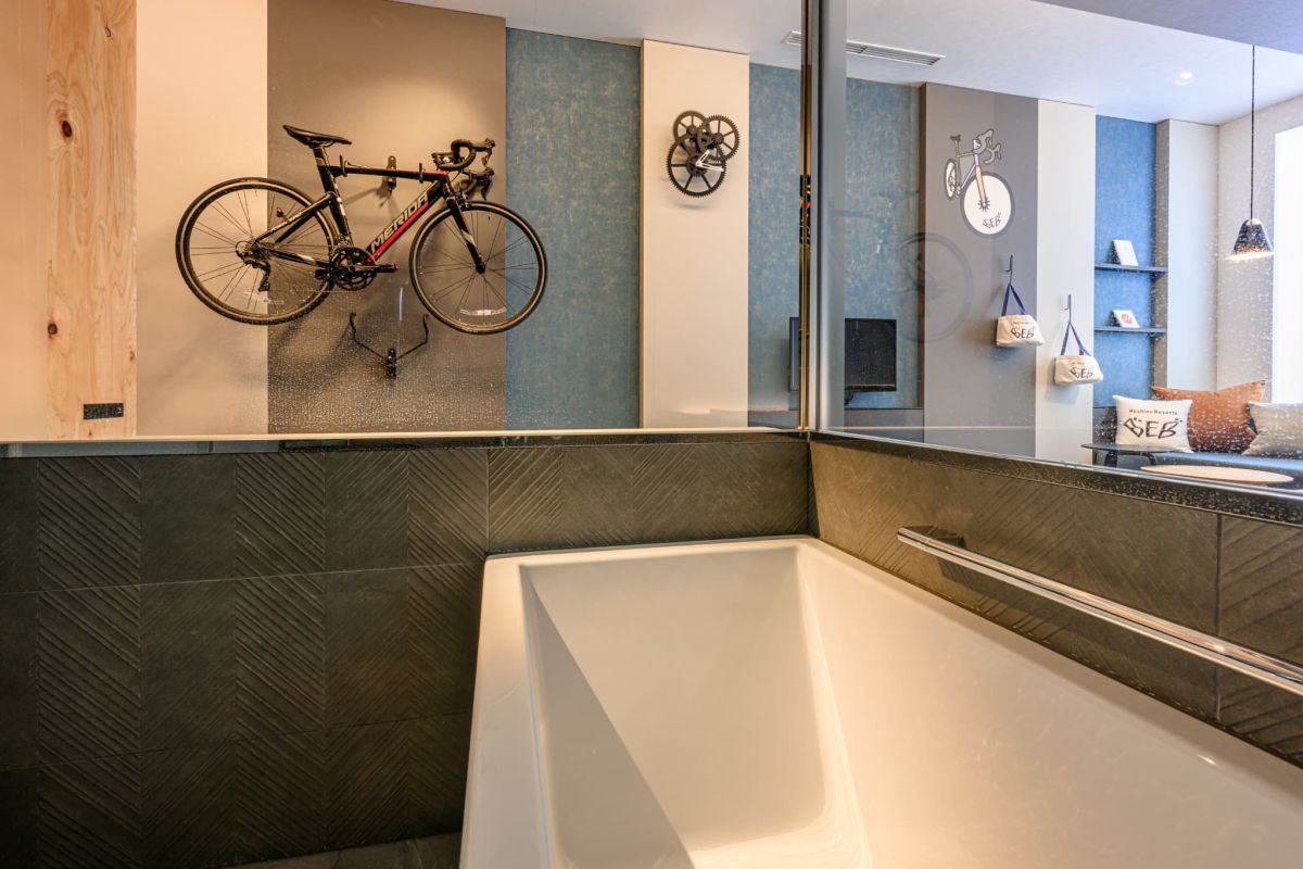 広々としたお風呂