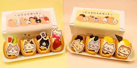 【Fuku Fuku Nyanko（ふくふくにゃんこ）×コロンバン】期間限定ワッフル『ふくふくにゃっふる』で「ネコの日」を楽しく♪