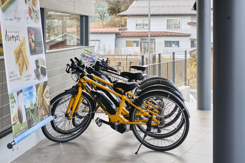 e-バイクのレンタルは1日1,500円