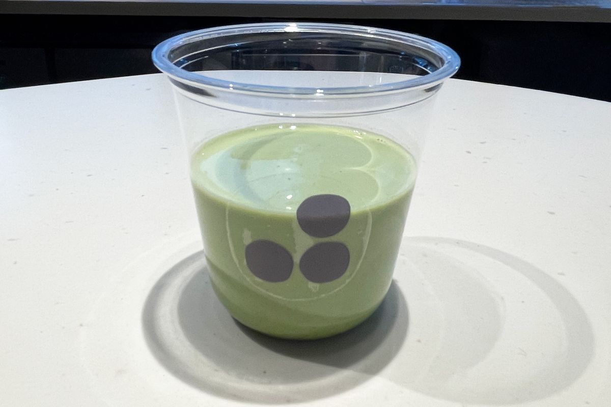 「抹茶ラテ」クリーミーミルク800円