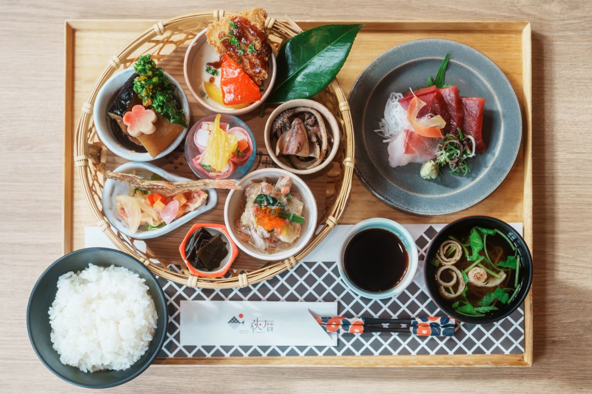 「萩暦特選ランチセット」1980円