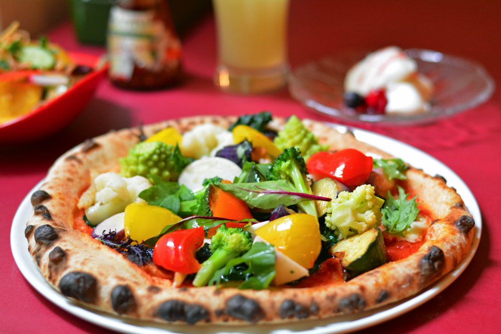 8〜10種類の野菜を用いる「オルトナーラ」1450円