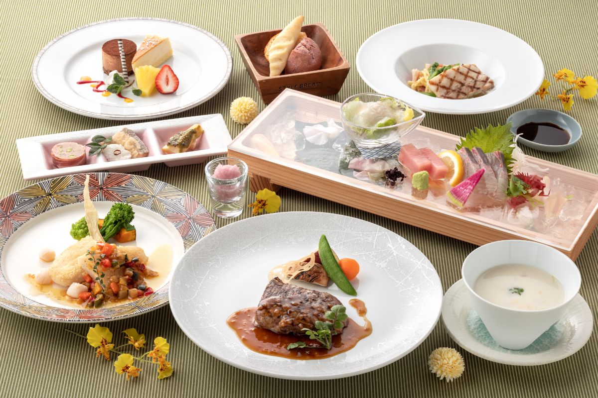 創作イタリアンコース料理一例／画像提供：Ocean Resort Nomon長崎