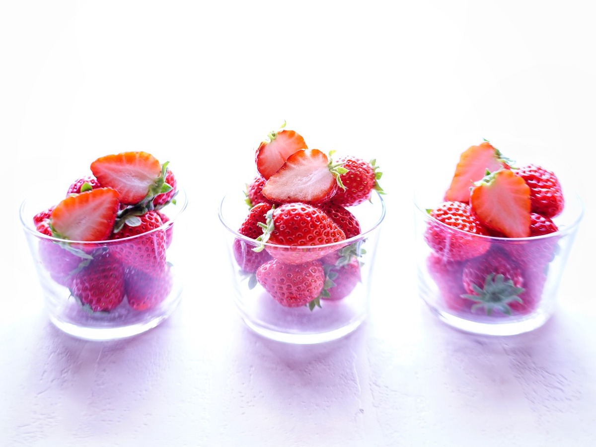 3種のイチゴ