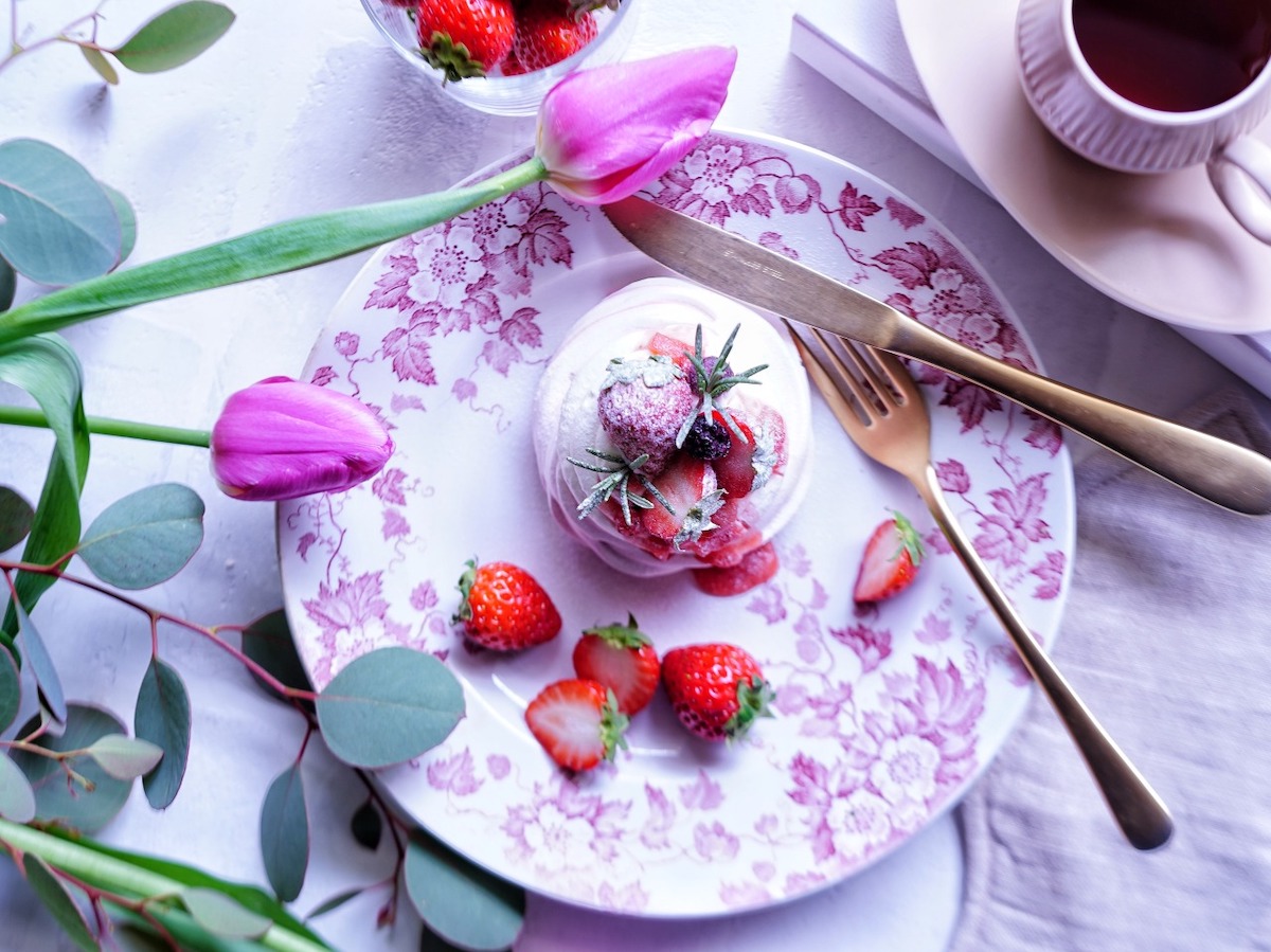 盛り付け、撮影例 3