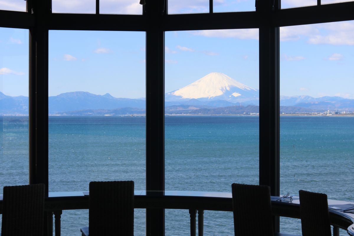 富士山を望むロケーション