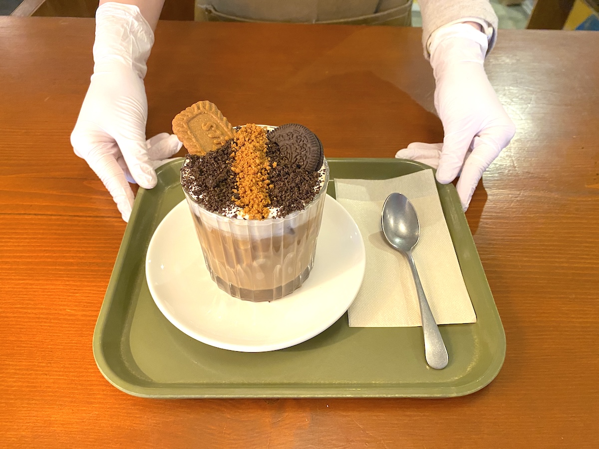 「BAM BI COFFEE 西新宿店」クッキーラテ1