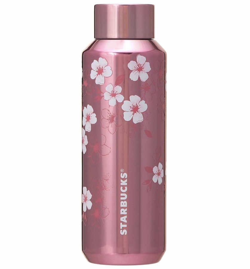 【オンラインストア限定】「SAKURA2026 ステンレスボトル メタリックピンク」473ml　5150円