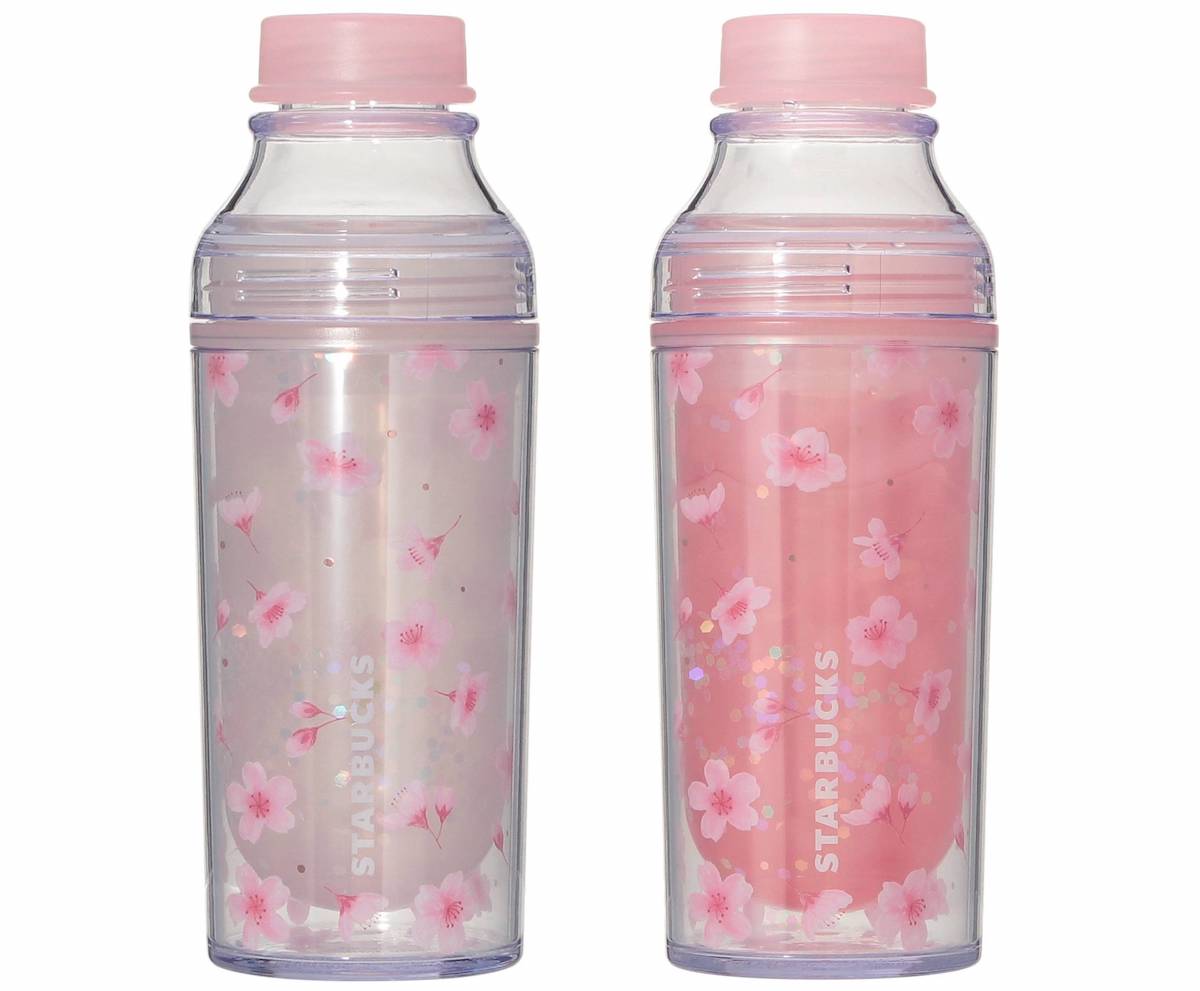 「SAKURA2026 カラーチェンジングボトル」473ml 3450円 ※冷たい飲み物専用