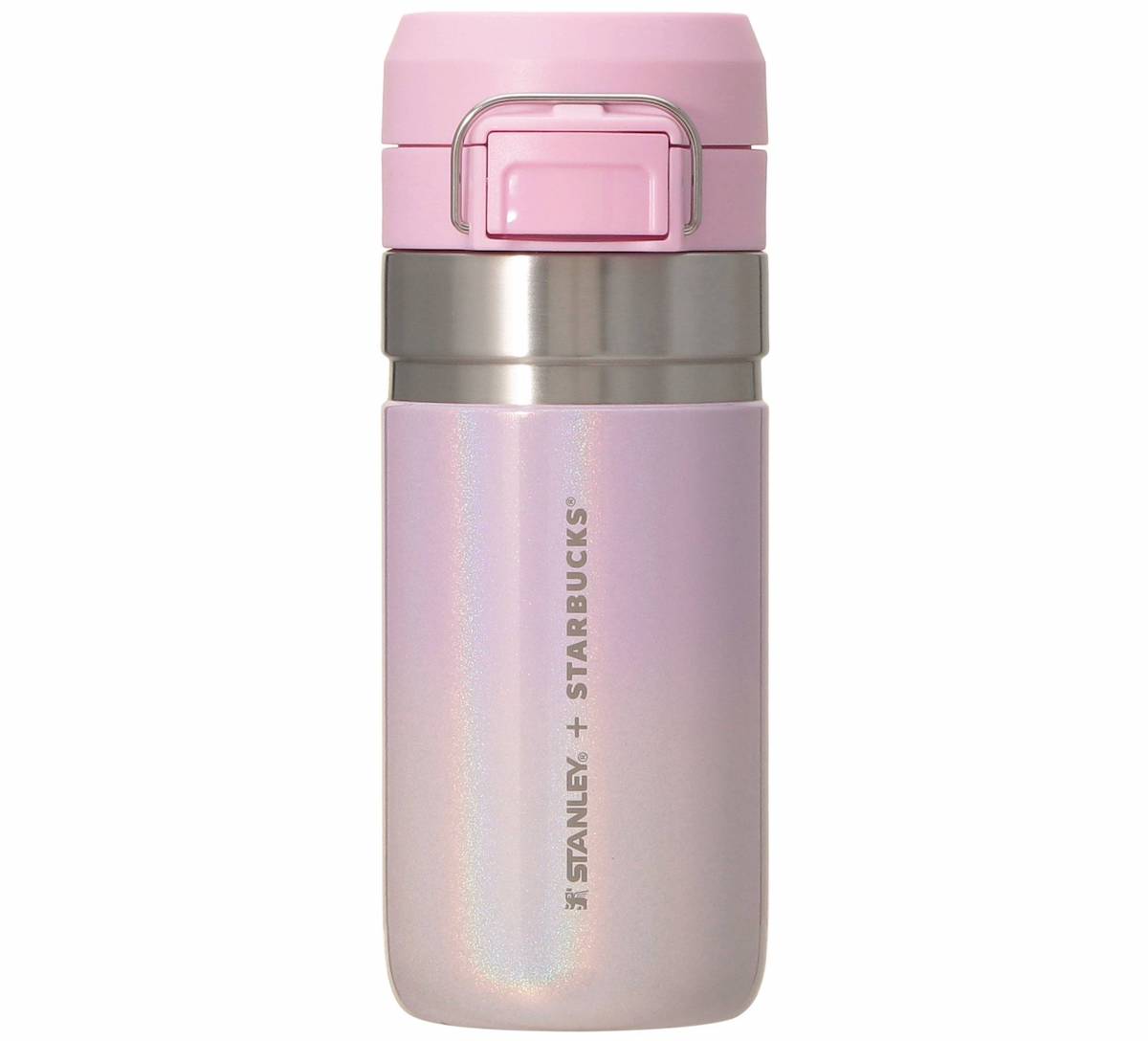 「SAKURA2026 ステンレスボトルSTANLEY シャイニーピンクグラデーション」473ml 6400円