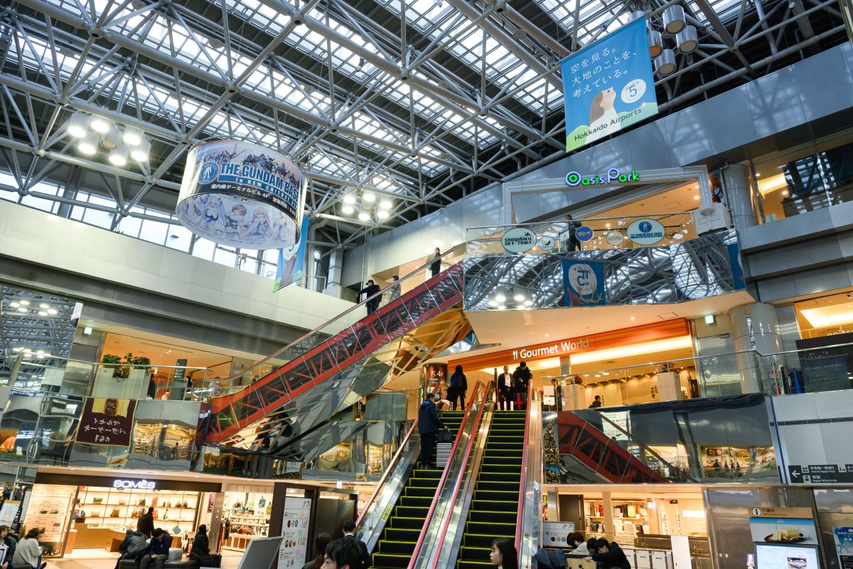 札幌の新千歳空港