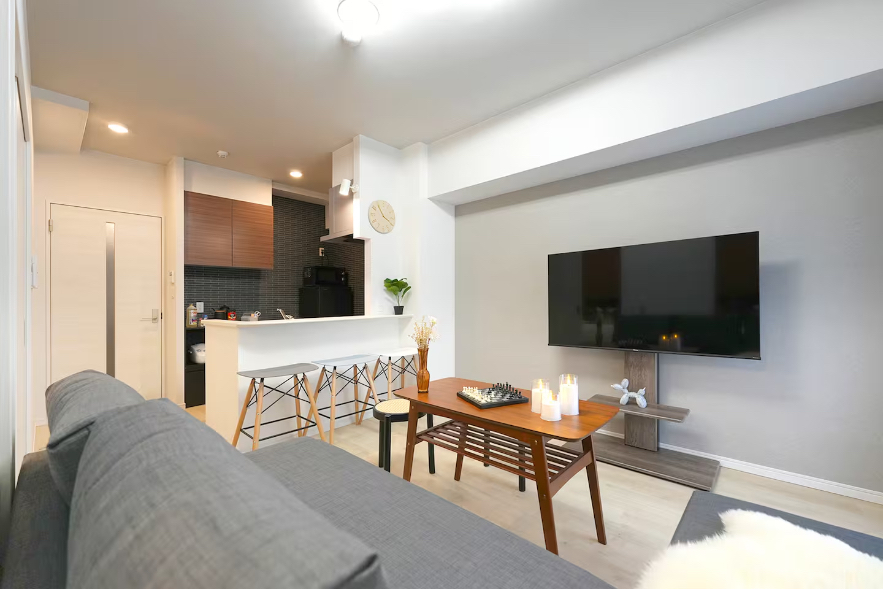 リビング／Photo：Airbnb